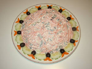 Carot Raisin Slaw Salad